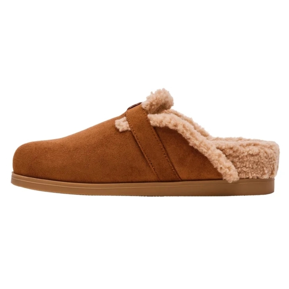 DV by Dolce Vita Women's Anina Cozy Cognac Slip-On Clogs with Buckle Size 7 - Picture 4 of 10